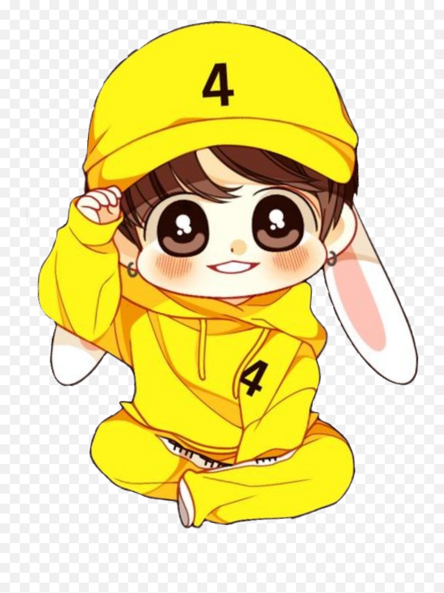 Chibi Cute Jungkook Drawing - Bts Cute Chibi Emoji,Chibi Vamire Emotion Attraction