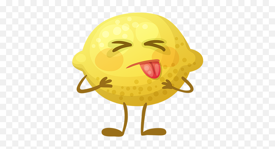 Rikewa Susaba By Chunyang Yao - Sour Fruit Cartoon Emoji,Emoticon Drool Happy