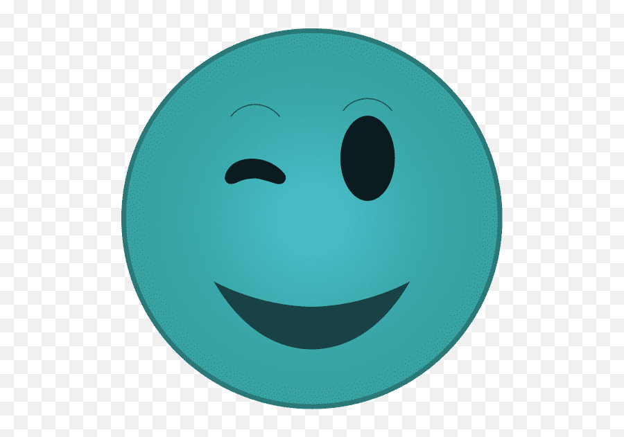 Happy Wink Emoticon Icon - Wide Grin Emoji,Winkk Emoticon