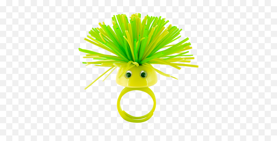 Ring - Ring Pom Girl Pom Small Emoji,Emotions Pom Pom Balls