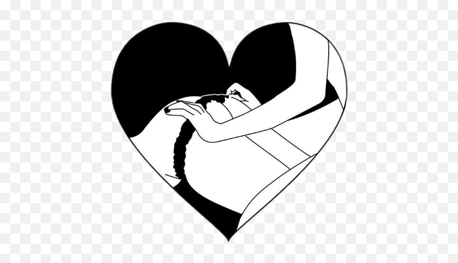 Blackandwhite Heart Sex Sexy Erotic - Erotic Sticker Emoji,Erotic Emojis For Windows