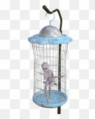 Alien Cage Trapped Solitude Png - Mesh Emoji,Cage Emoji