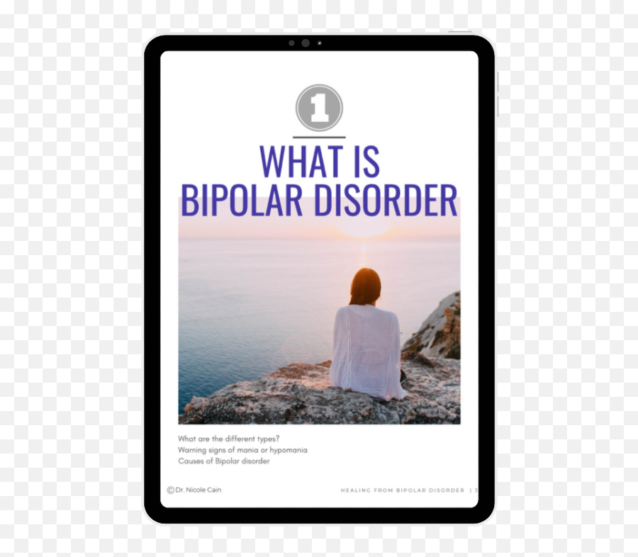 Natural Solutions For Bipolar Disorder - Dr Nicole Cain Nd Ma Emoji,Bipolar Emotions Meme
