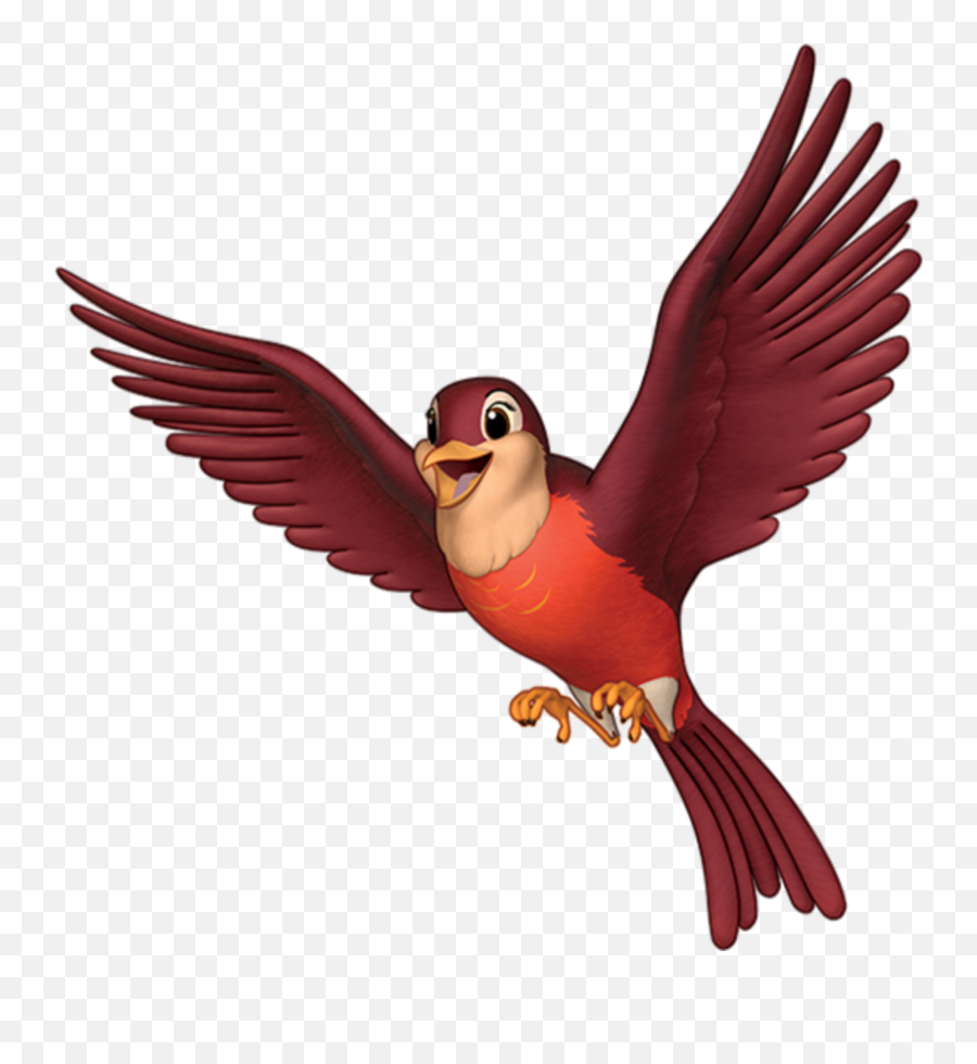 Mq Red Birds Bird Sticker - Sofia The First Birds Emoji,Red Bird Emoji