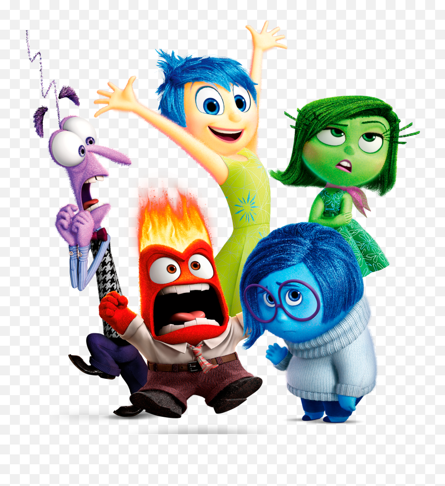 Inside Out - Inside Out Characters Emoji,Emotions Pixar