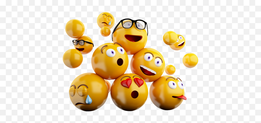 Featured On Social Media - Web U0026 Links Park Emoji 3d White Background,Emoticons Ending On Social Media