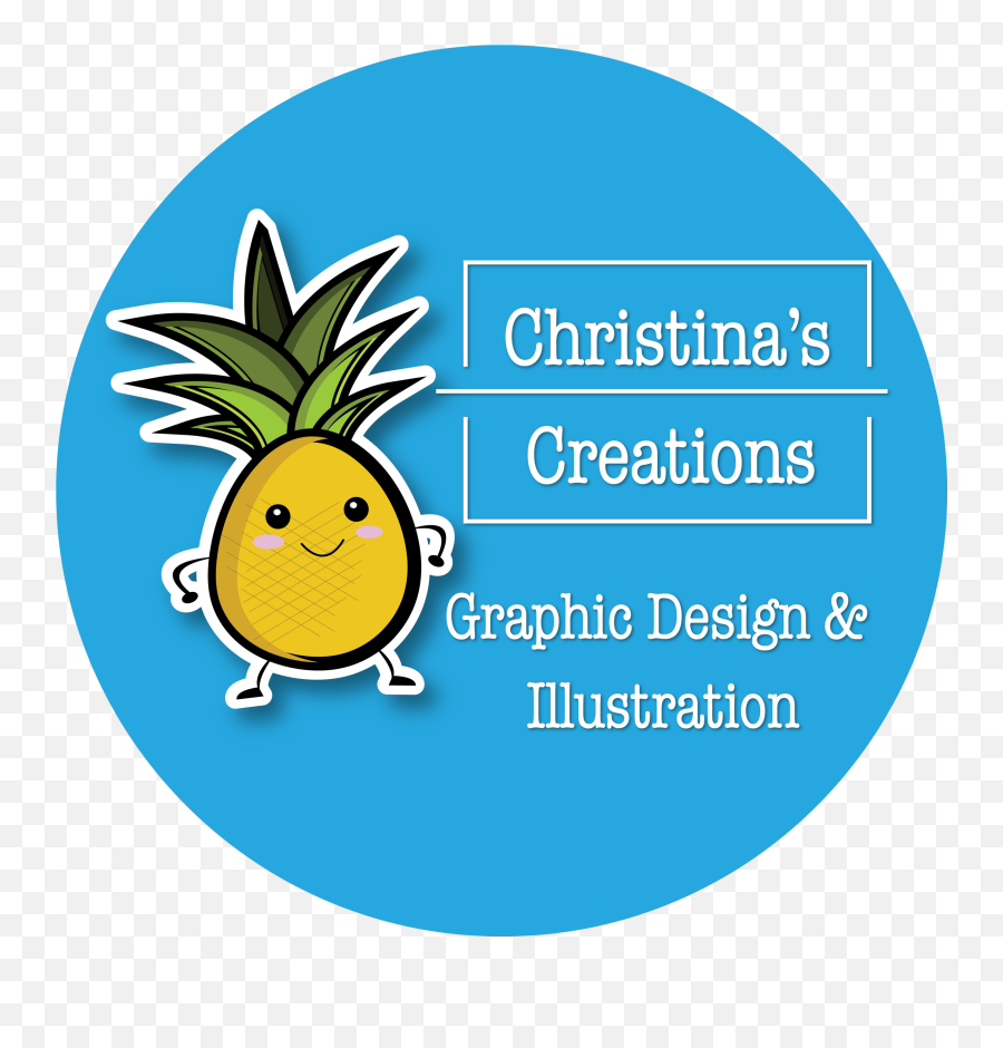 Christinau0027s Creations Graphic Design U0026 Illustration - Happy Emoji,Pineapple Pen Emoticon