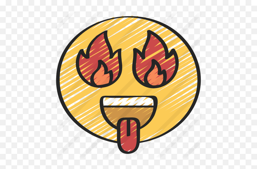 Flame - Free Smileys Icons Emoji,Sketchy Eyes Emoticon