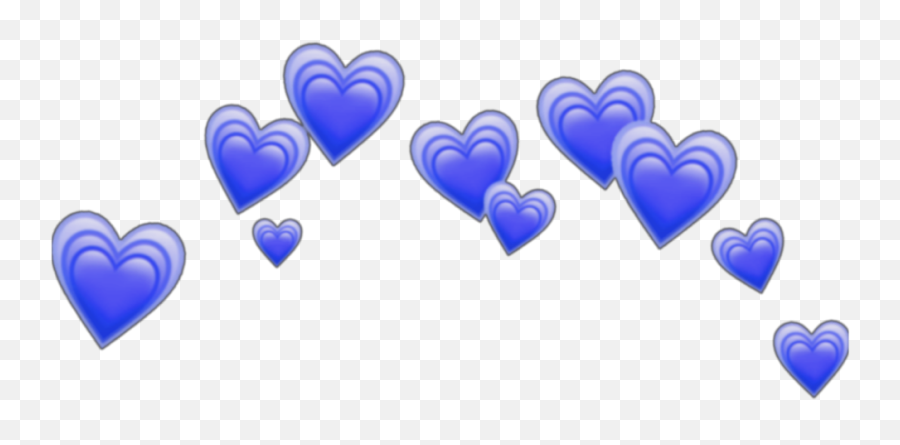 Blue Emoji - Transparent Heart Emojis Aesthetic,Instagram Blue Check Emoji