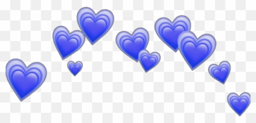 Blue Emoji - Transparent Heart Emojis Aesthetic,Instagram Blue Check Emoji