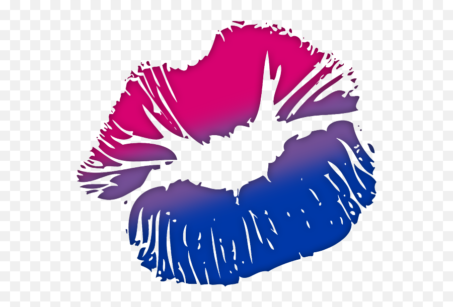 Bisexual Big Kissing Lips Bath Towel For Sale By Patrick Hiller Emoji,Bi Falg Emoji