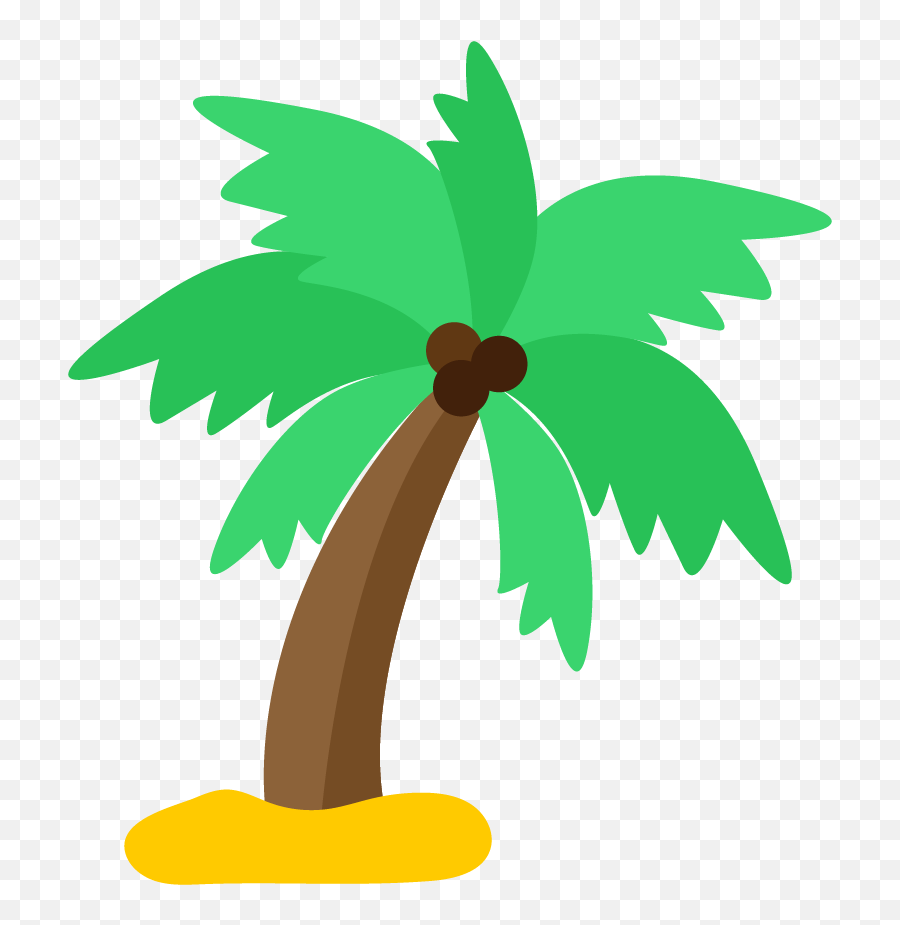 Coconut Tree Summer Graphic Design Graphic By Workiestudio Emoji,Tropicle Tree Emoji Coconut Tree Summer Graphic Design Graphic By Workiestudio Emoji,Tropicle Tree Emoji