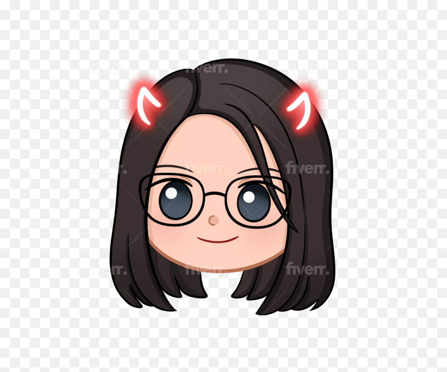 Draw Cute Chibi Anime Avatar To Your Profile Picture Twitch Emoji,Discord Rupee Emoji
