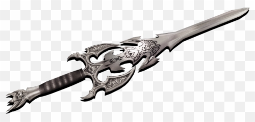 Demon Sword Clipart - Skyrim Demon Sword Emoji,Crossed Swords Emoji