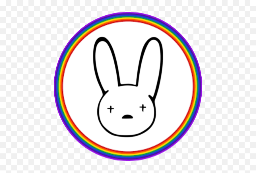 Whatsapp Stickers Bad Bunny - El Conejo Malo Logo De Bad Bunny Emoji,Tuzki Bunny Emoticons