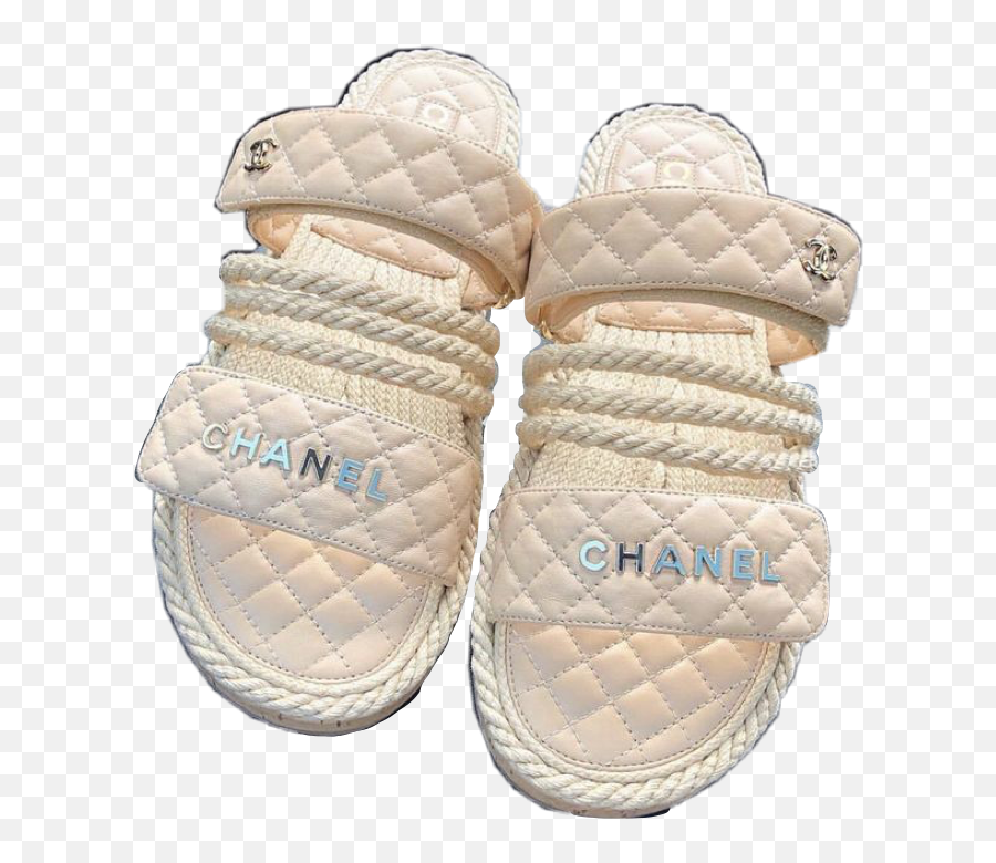 Chanel Fashion Sticker By Dayanarod72 - Open Toe Emoji,Toddler Emoji Slippers