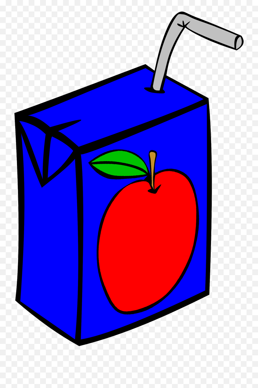 Orange Juice Carton Clipart - Juice Box Clip Art Emoji,Juice Box Emoji