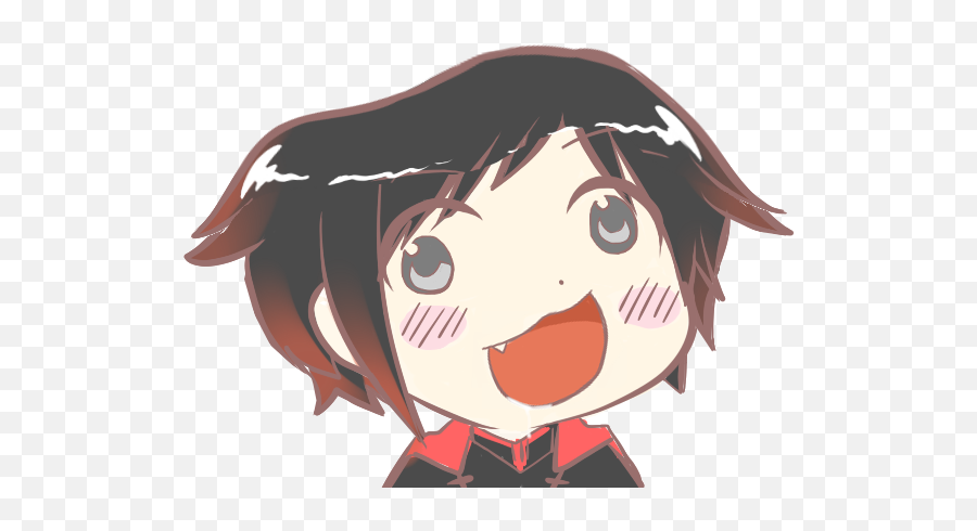 Cute Rwby Ruby Chibi Emoji,Rwby I Hate This Game Of Emotions We Play