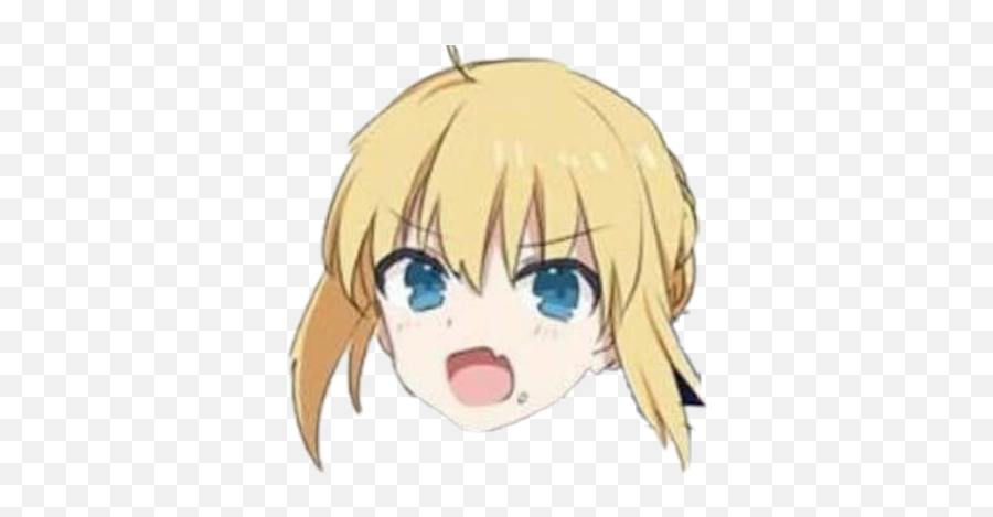 Saber Sticker - Fictional Character Emoji,Saber Emoji