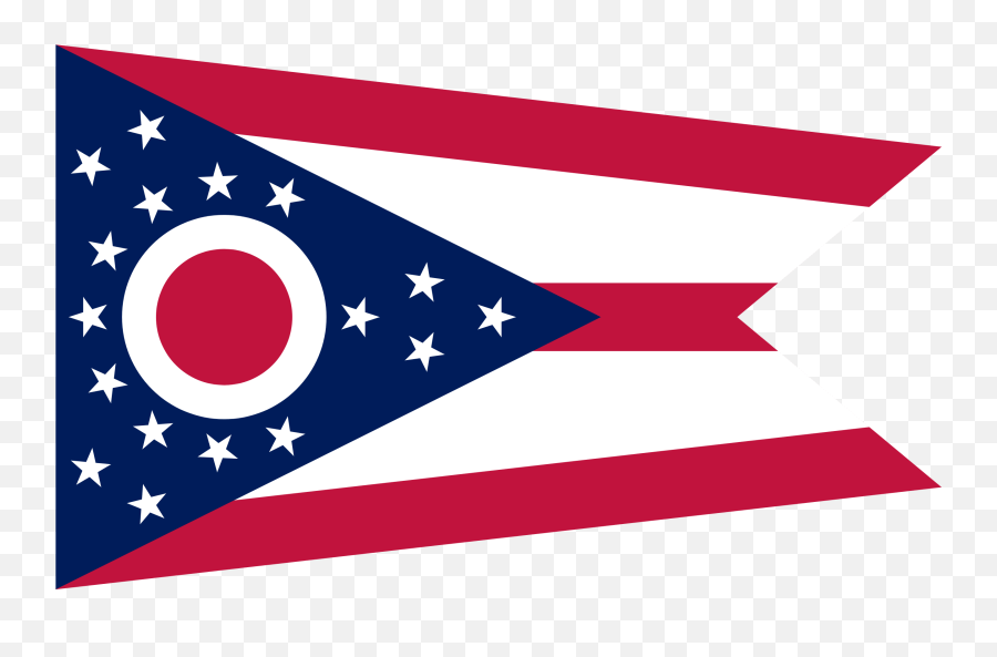 Download Flag Of Ohio - Ohio State Flag Emoji,African American Flag Emoji