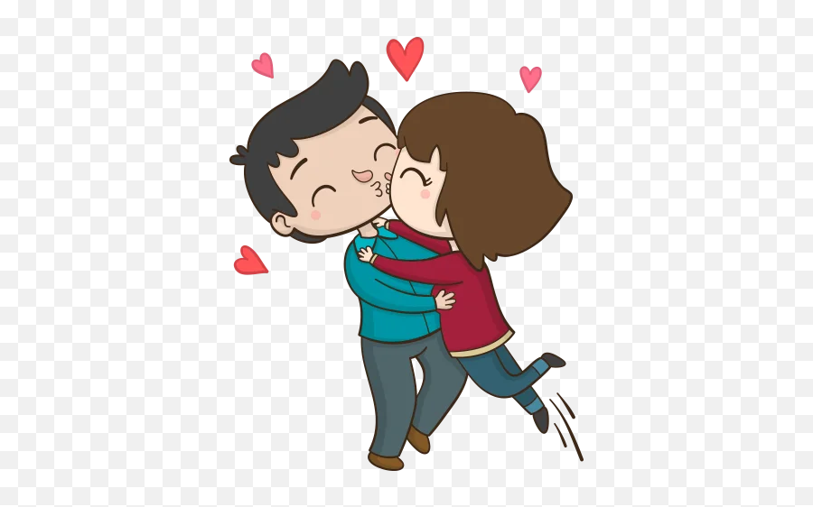About Kisses Stickers For Whatsapp - Wastickerapps Google Casal Se Beijando Png Emoji,Kissing Emoticons