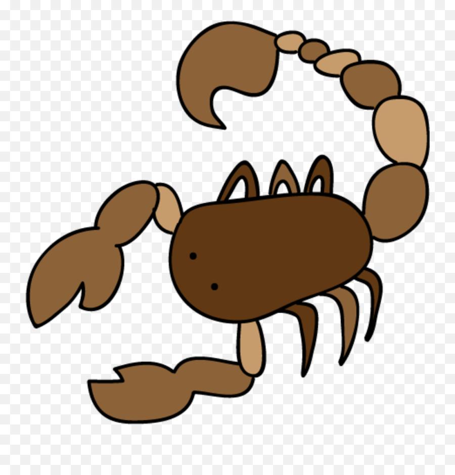 Scorpion Clipart - Big Emoji,Scorpion Emoji