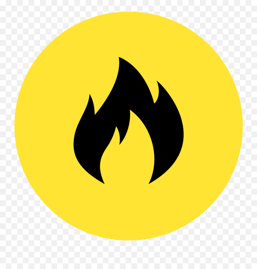 Fire Emoji Black And White Clipart - Transparent Background Fire Icon Transparent,Fire Emoji