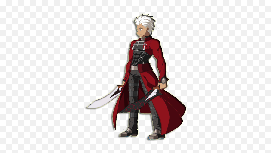 Mobage Is My Body And - Emiya Archer Fgo Png Emoji,No Emotion For Rolling Gacha Fgo