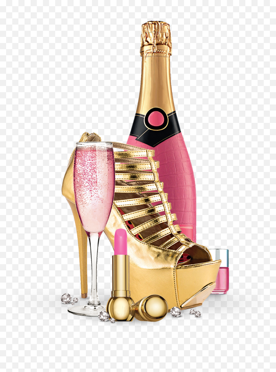 Download Champagne Cup Download Hd Png - Pink Champagne Bottle Transparent Background Emoji,Emoticons 