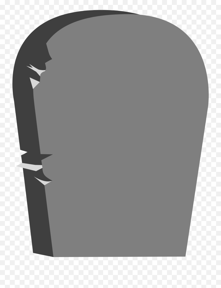 Gray Gravestone As A Graphic Image Free - Transparent Tombstone Emoji,Gravestone Emoticon