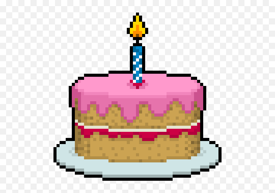 Clipart Candle Animated Clipart Candle - Cartoon Birthday Cake Gif Emoji,Animated Birthday Emoji