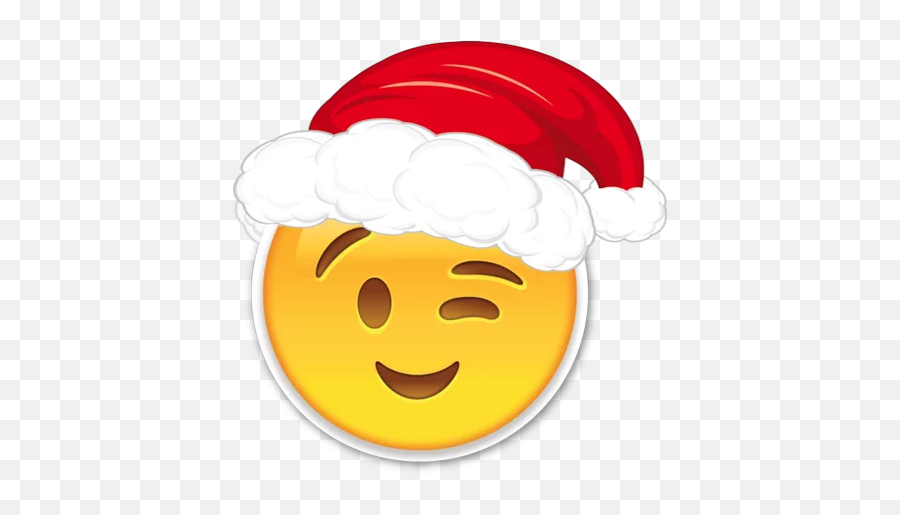 Merry Christmas Emojis Stickers For Whatsapp And Signal - Santa Claus,Emoticon Navisdad