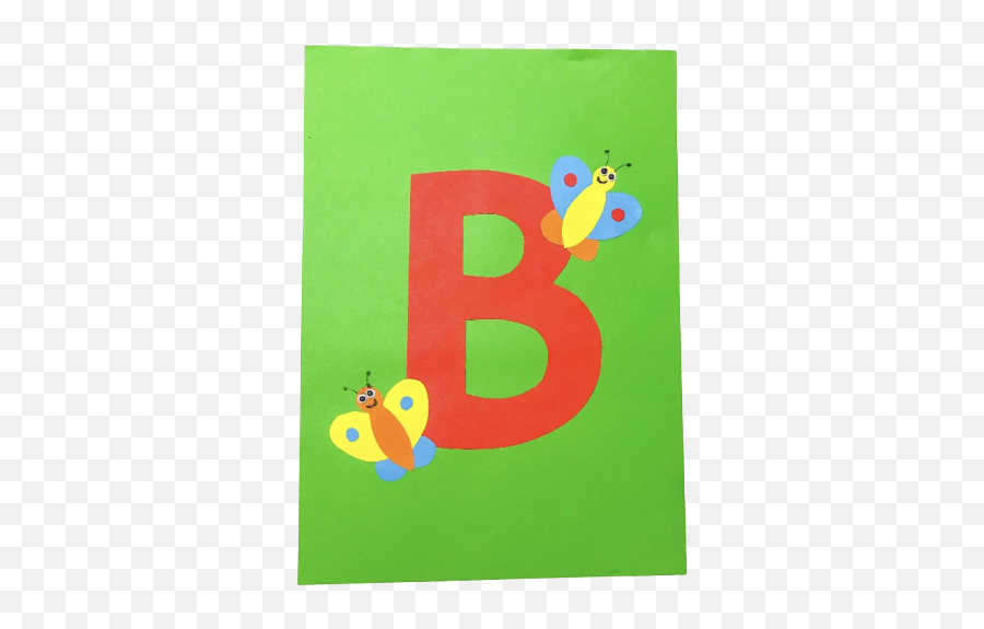 Letter B Craft Free Worksheets - Dot Emoji,Learning About Emotions Craft