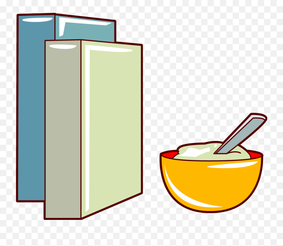 Cereal Clipart Breakfast Food Cereal Breakfast Food - Transparent Cereal Box Clipart Emoji,Cereal Emoji
