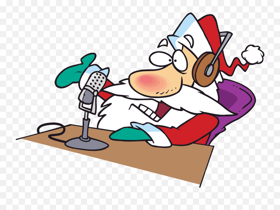 Clipart Studio Radio Studio Clipart Studio Radio Studio - Merry Christmas Ham Radio Emoji,Christmas Song Emoji