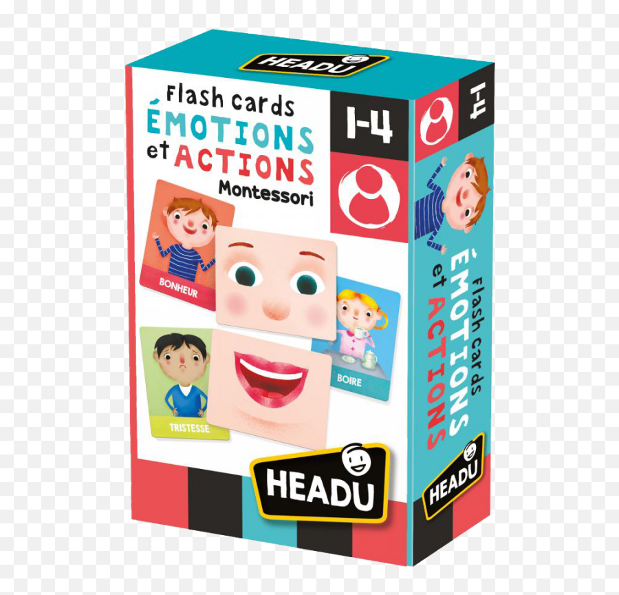 Flashcards Émotions Et Actions Montessori - Headu Emotions Flashcards Emoji,Emotions Montessori Cards