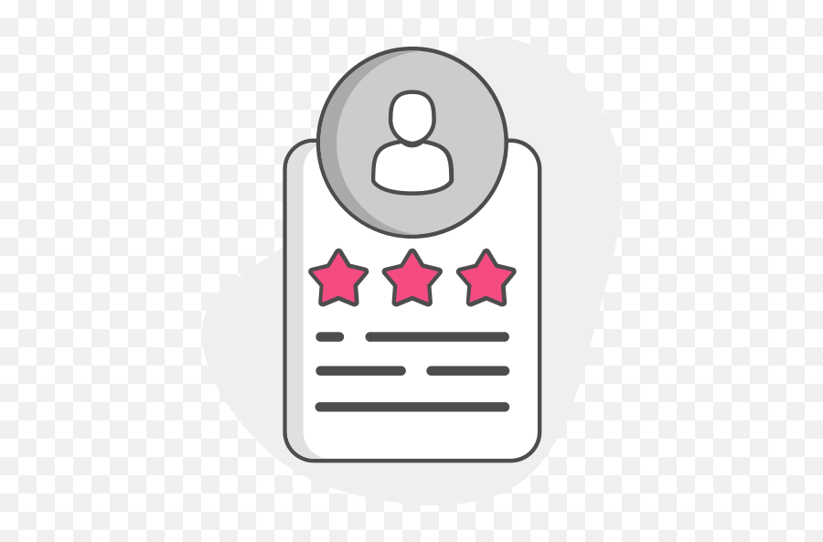 User Rating Profile History Customer Rate Free Icon Of - Perfil Del Cliente Icono Emoji,Emoticon Facebook Foto Perfil