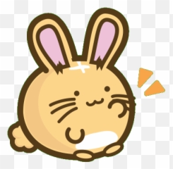 Stickers U0026 Fun Stuff U2013 Fuzzballs The Official Home Of - Cute Emoji Waving Gif,Line Rabbit Emoticons Waving