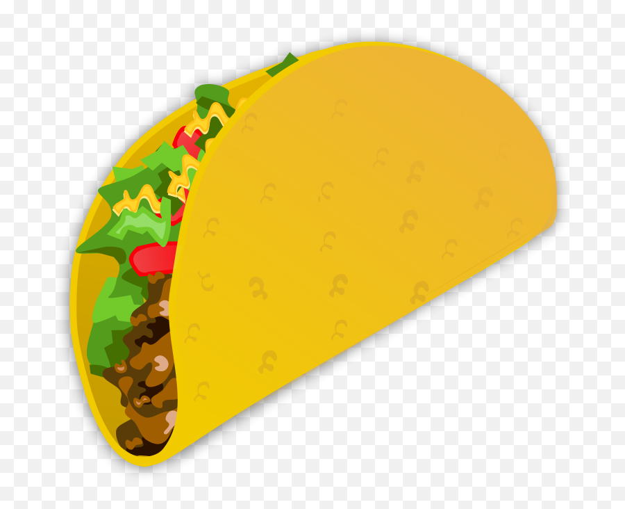 Taco Emoji Clip Art Image - Taco Clipart,Walking Pizza Hotdog Taco Emoji