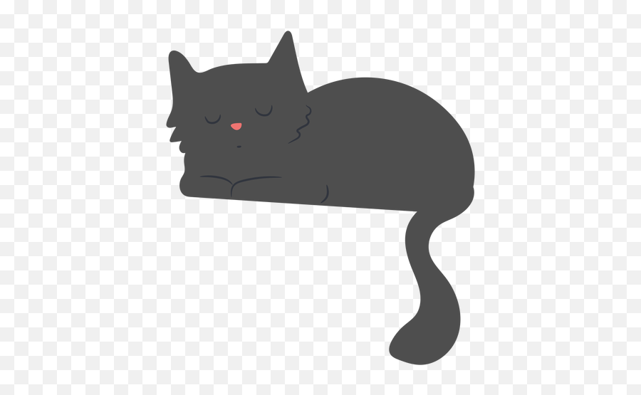 Sleepy Graphics To Download - Black Cat Emoji,Cat Waking Up Emoticon