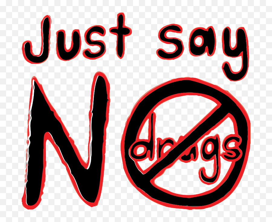 Free No Drugs Hand Drawn 1199545 Png With Transparent Background - No Drugs Png Emoji,Emojis That Say No To Drugs