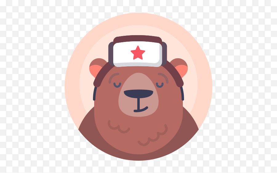 Animal Avatar Bear Russian Free Icon - Animal Avatar Emoji,Russian Emoticons