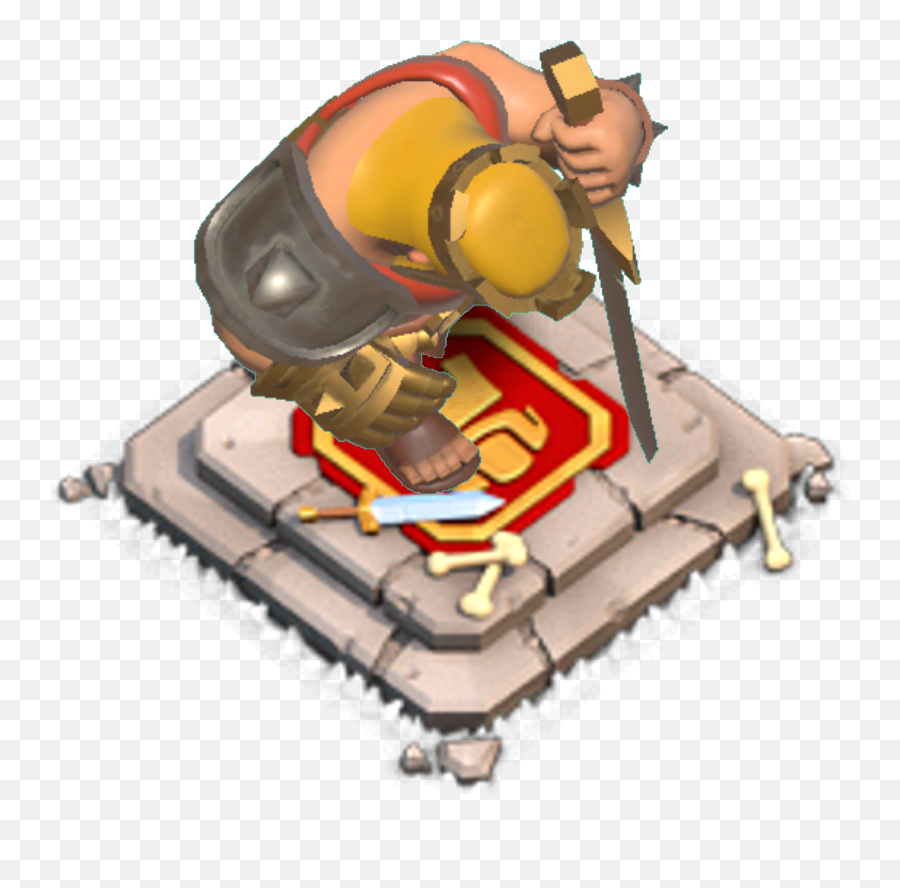 Barbarian King Altar - Clash Of Clans Barbarian King Slab Emoji,Clash Royale Needs A F*** You Emojis