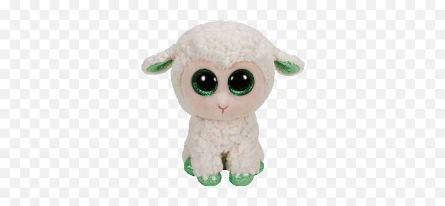 Ty Beanie Boos Lala Lamb Medium - Beanie Boo Lala Emoji,Octopus Lamb Emoji