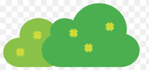 Spring Bush Tree Leaves Grass - Heart Emoji,Bush Emoticon
