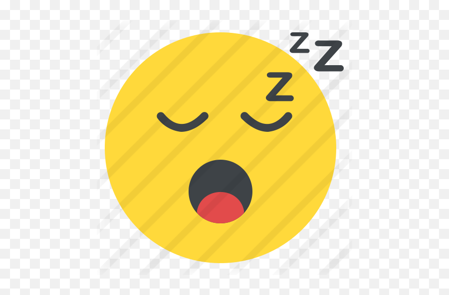 Sleep - Free Smileys Icons Happy Emoji,Flip Off Emoticons
