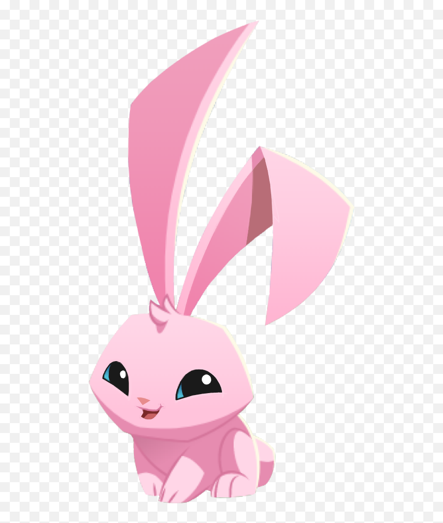 Pink Bunny Transparent Cartoon - Jingfm Animal Jam Bunny Emoji,Energizer Bunny Emoji