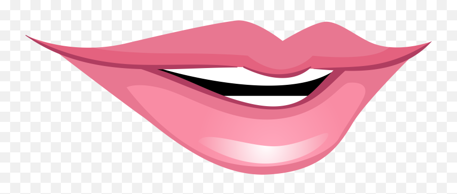 Mouth Lip Jaw - Smiling Mouth Transparent Background Clipart Emoji,Emoji Blowing Smoke Nose