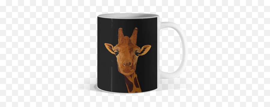 Best Giraffe Mugs Design By Humans - Magic Mug Emoji,Goat Emoji Hat