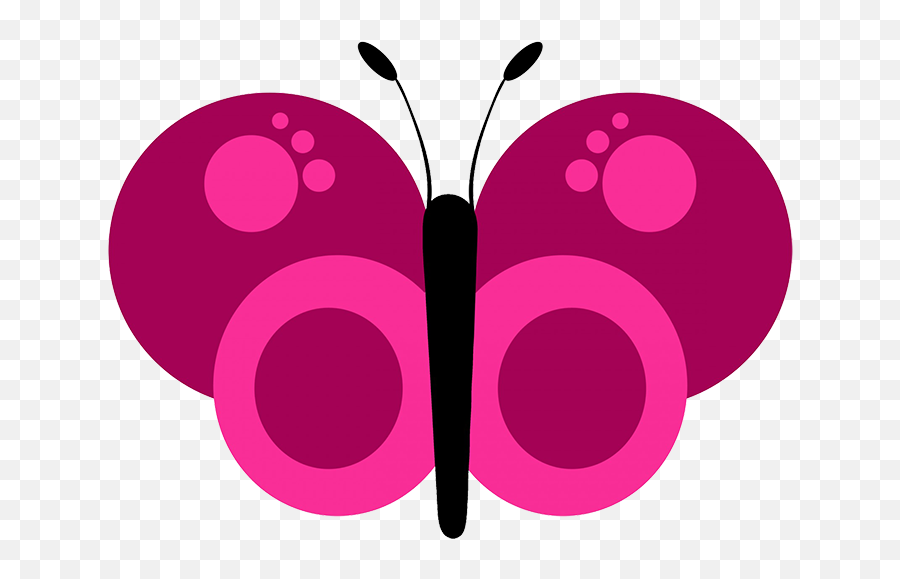 Butterflies Butterfly Clip Art - Clipartix Cute Butterfly Pink Colour Emoji,Pink Butterfly Emoji